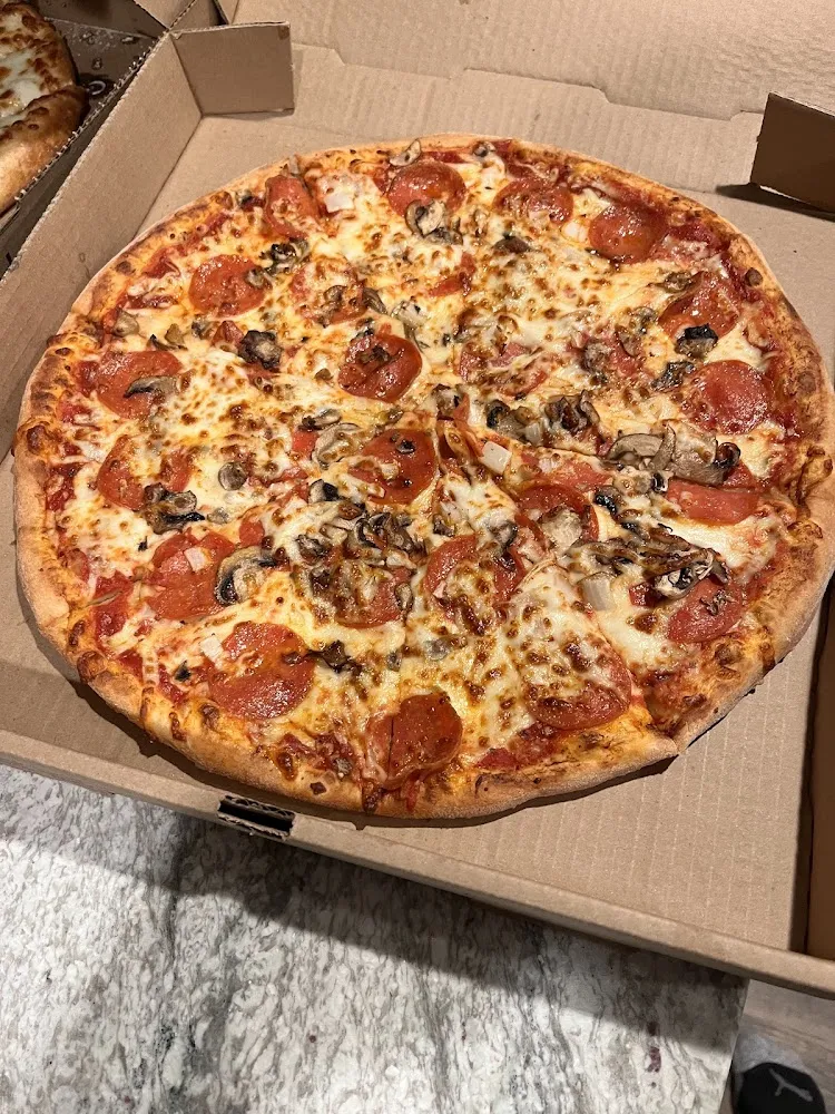 Pepperoni Mushroom and Onion