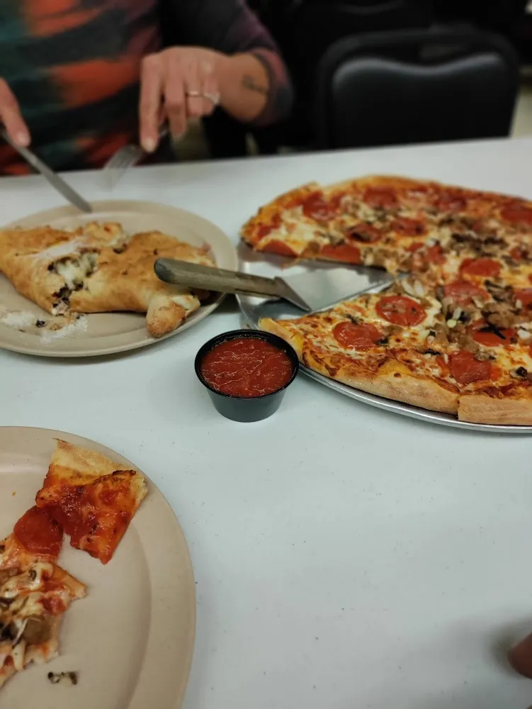 Pizza and Calzone