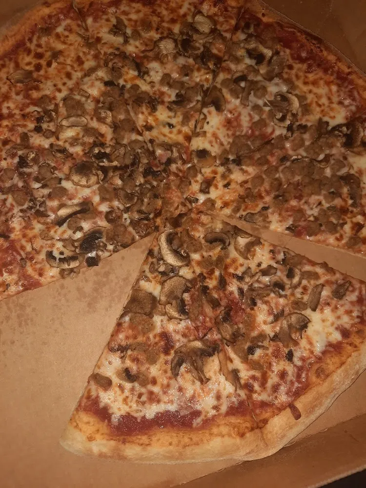 Sausage and Mushrooms Pizza