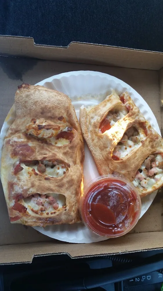 Supreme Stromboli with Jalapeno Peppers